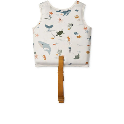 Liewood - Dove Swim Vest Sea Creature Sandy - Swanky Boutique