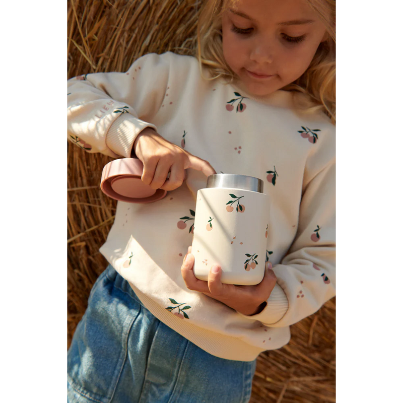 Liewood - Kiani Food Jar Peach Sea Shell - Swanky Boutique
