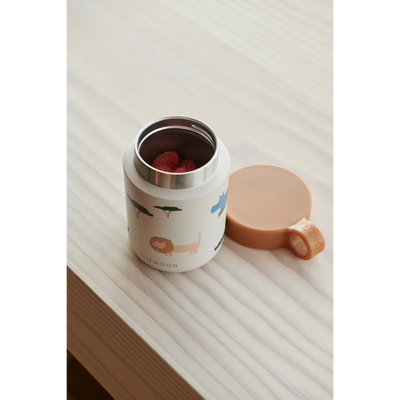 Liewood - Kiani Food Jar Safari Sandy Mix - Swanky Boutique