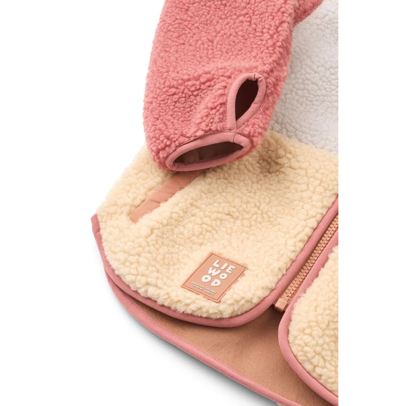 Liewood - Nolan Pile Jacket - Apple Blossom Multi Mix - Swanky Boutique Malta