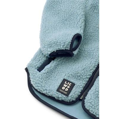 Liewood - Nolan Pile Jacket - Beach Blue - Swanky Boutique Malta 