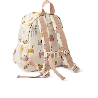 Liewood Andreas Backpack Cats and Dogs Sandy - Swanky Boutique 