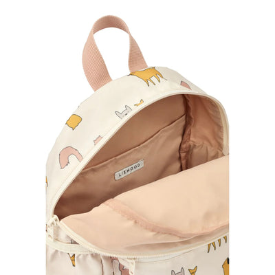 Liewood Andreas Backpack Cats and Dogs Sandy - Swanky Boutique 