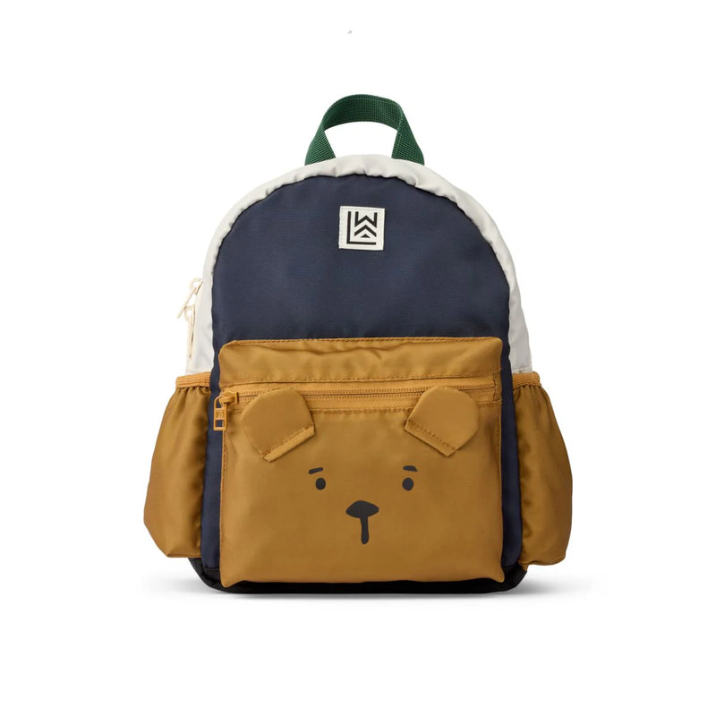Liewood Andreas Bear Backpack - Classic Navy Multi Mix - Swanky Boutique Malta 