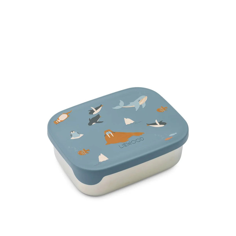 Liewood Arthur Lunchbox Arctic Sea Ocean view - Swanky Boutique Malta