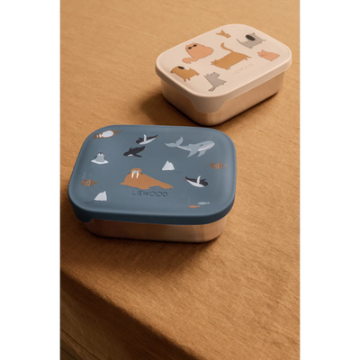 Liewood Arthur Lunchbox Arctic Sea Ocean view - Swanky Boutique Malta