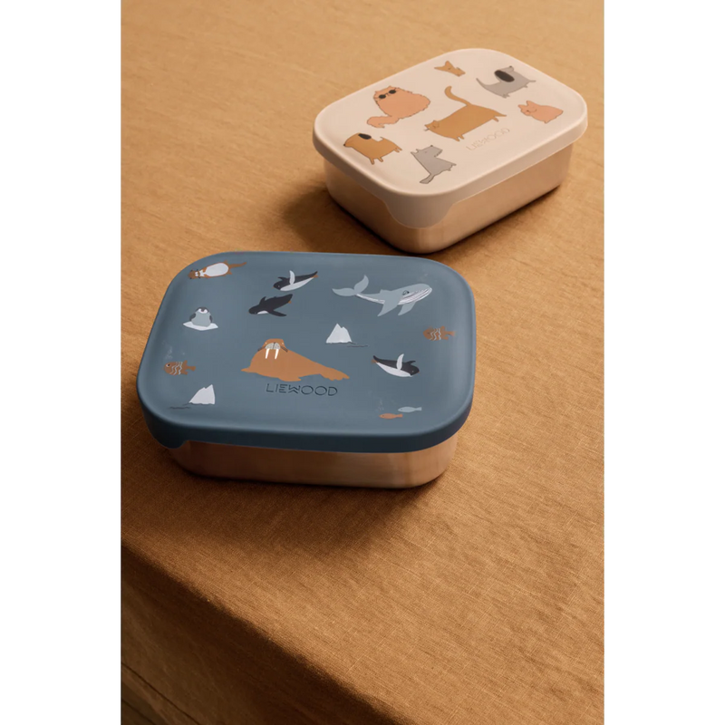 Liewood Arthur Lunchbox Arctic Sea Ocean view - Swanky Boutique Malta