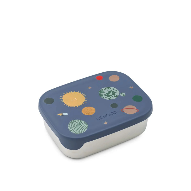 Liewood Arthur Lunchbox  Universe Classic navy - Swanky Boutique Malta
