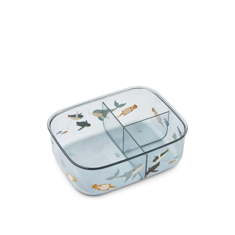 Liewood Arthur Tritan Lunchbox Arctic Sea Ocean view - Swanky Boutique Malta
