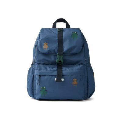 Liewood Christine Backpack Robots Indigo Blue - Swanky Boutique 