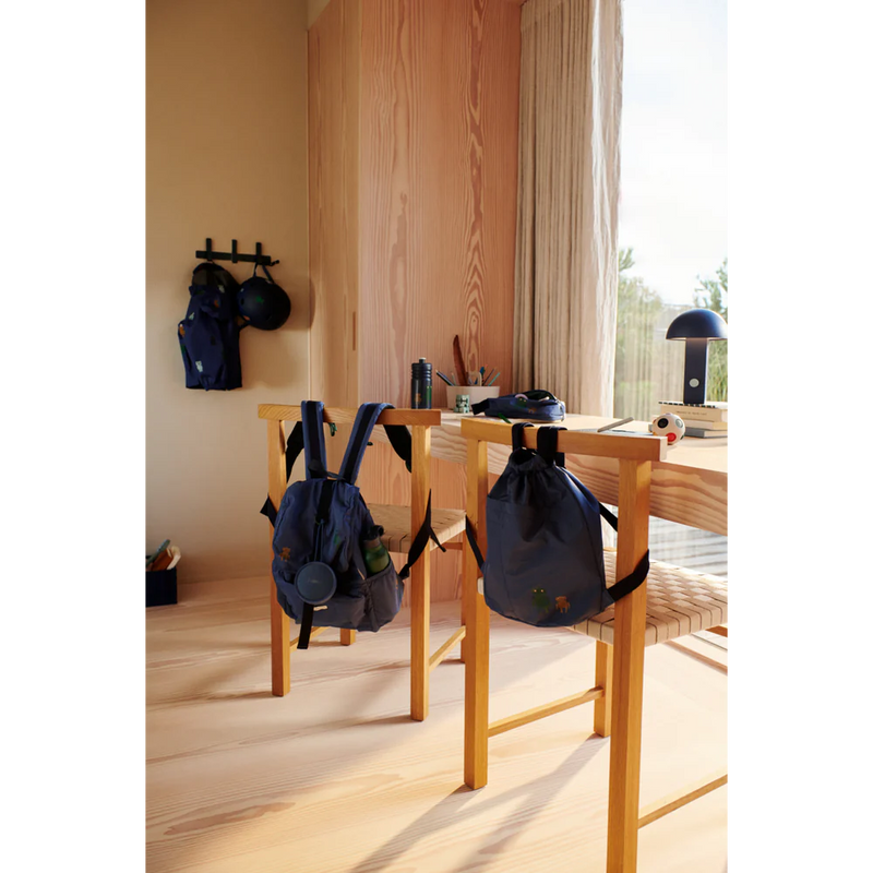 Liewood Christine Backpack Robots Indigo Blue - Swanky Boutique 