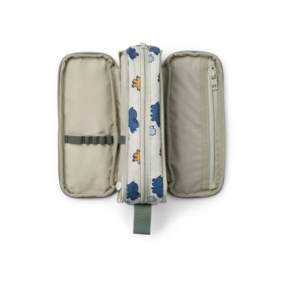 Liewood Cindy Pencil Case - Dinosaurs Mist - Swanky Boutique