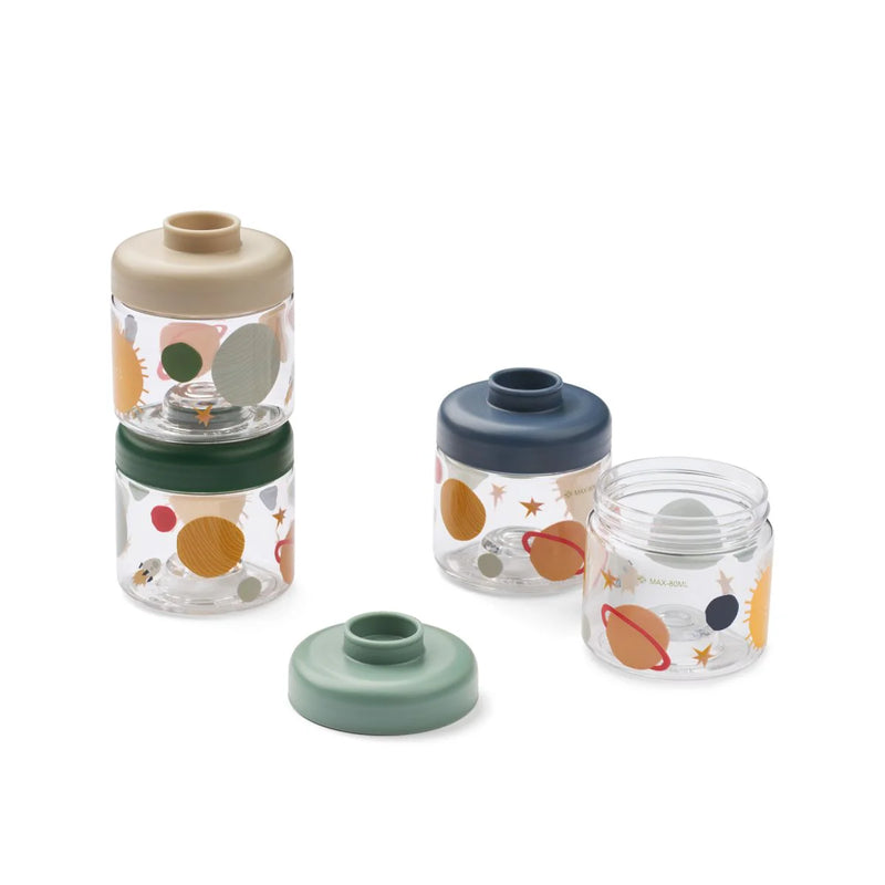Liewood Dominique Baby Food Boxes Universe Classic Navy - Swanky Boutique Malta 