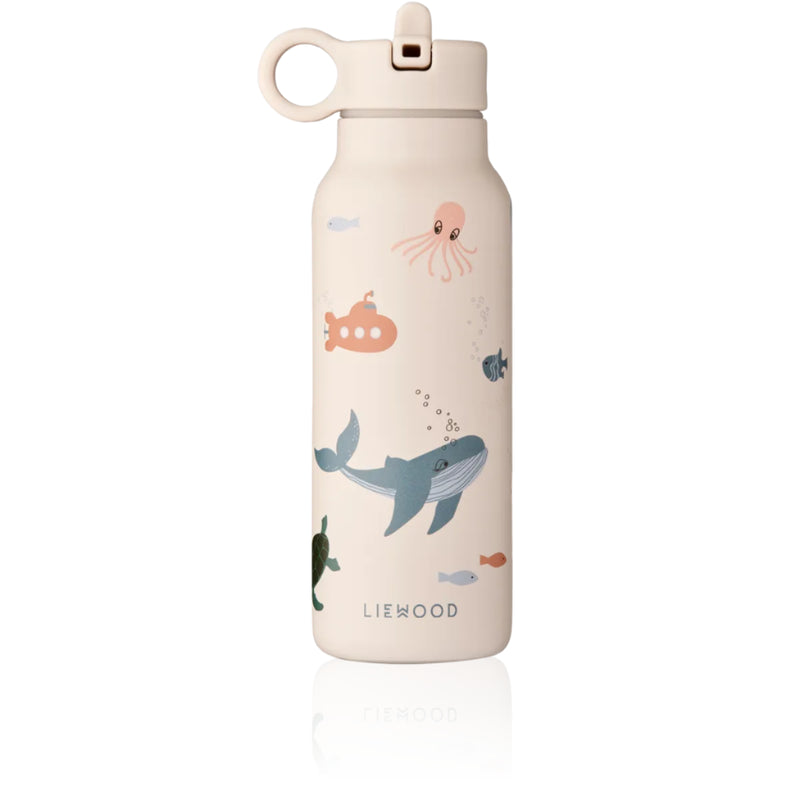Falk Thermal Water Bottle, 350ml - Sea Creature/ Sandy