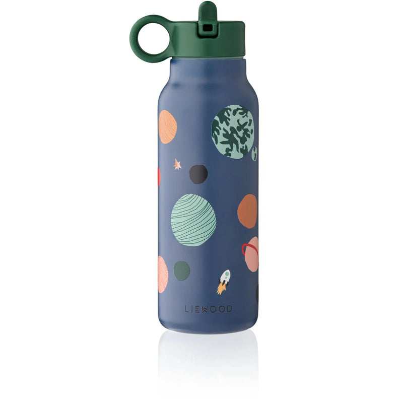 Liewood Falk Water Bottle 350 ml Universe Classic Navy - Swanky Boutique