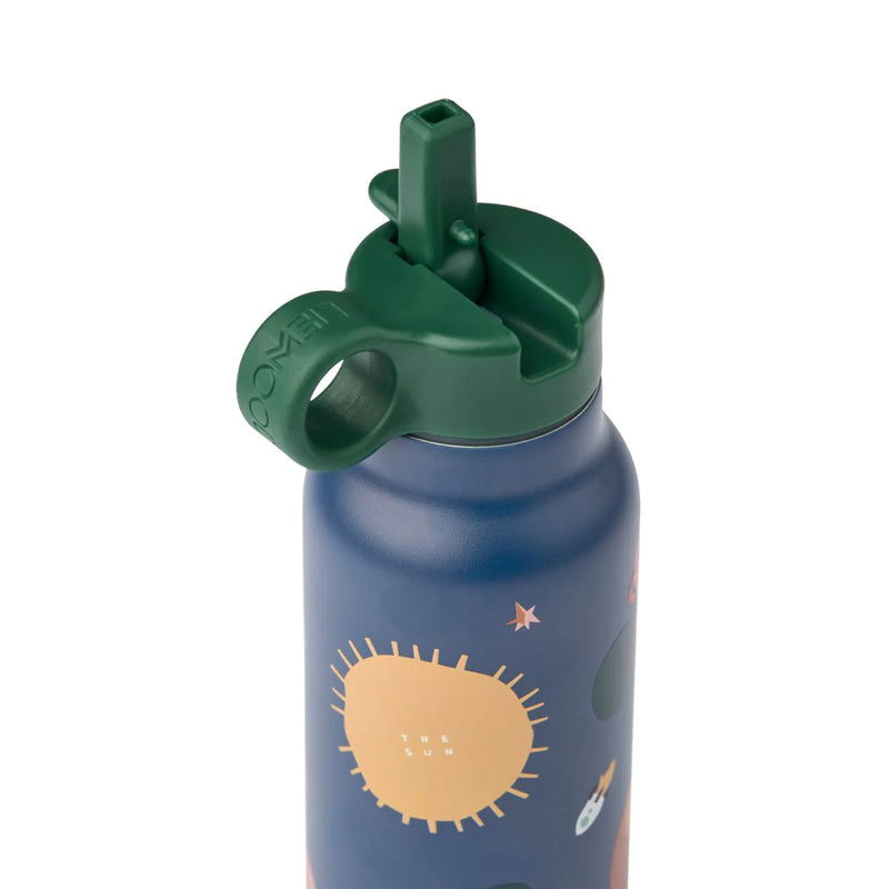 Liewood Falk Water Bottle 350 ml Universe Classic Navy - Swanky Boutique