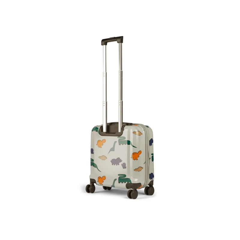 Liewood Hollie Hardcase Suitcase - Dinosaurs Mist - Swanky Boutique