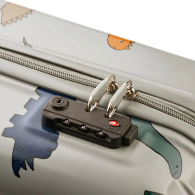 Liewood Hollie Hardcase Suitcase - Dinosaurs Mist - Swanky Boutique