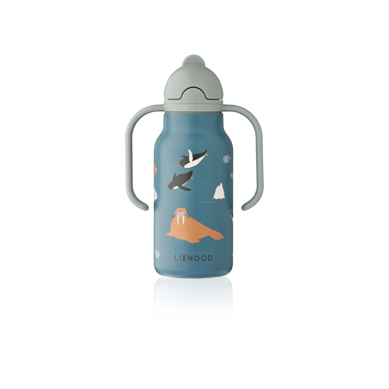 Liewood Kimmie Water Bottle Arctic Sea Ocean View - Swanky Boutique