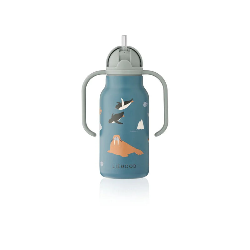 Liewood Kimmie Water Bottle Arctic Sea Ocean View - Swanky Boutique