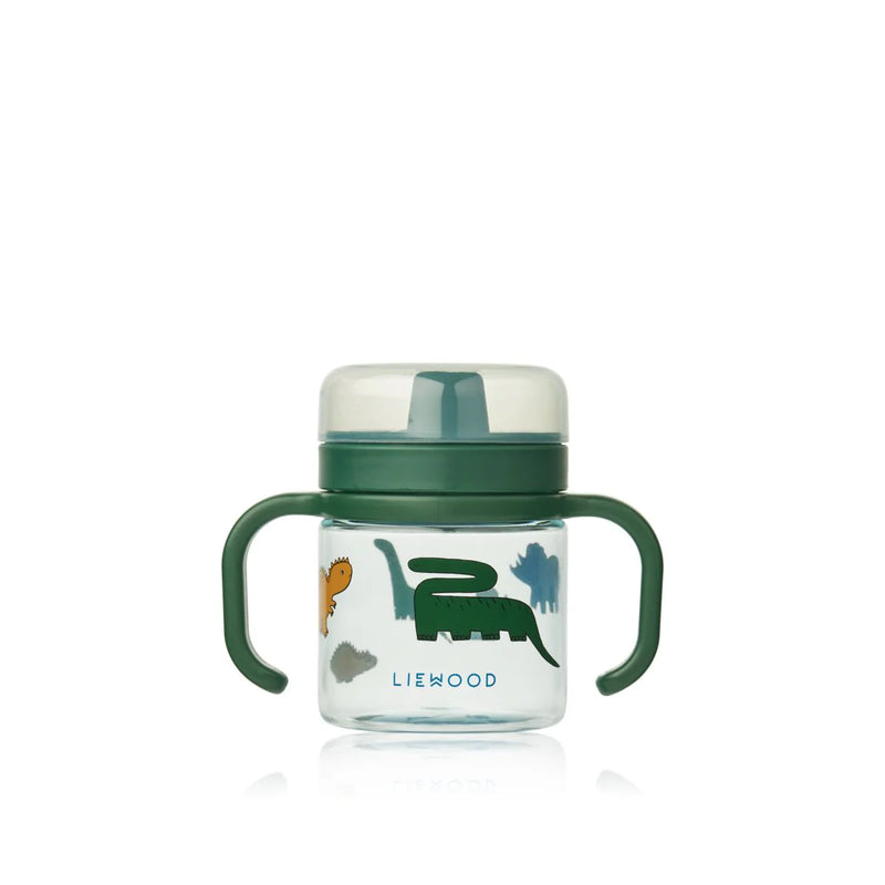 Liewood Kylo Tritan Sippy Cup Dinosaurs Mist - Swanky Boutique 