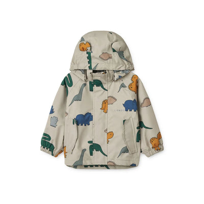 Liewood Manu Jacket Dinosaurs Mist - Swanky Boutique