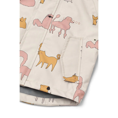 Liewood Manu Rainwear Set Cats and Dogs Sandy - Swanky Boutique