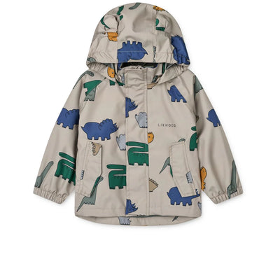 Liewood Manu Rainwear Set Dinosaurs Mist - Swanky Boutique