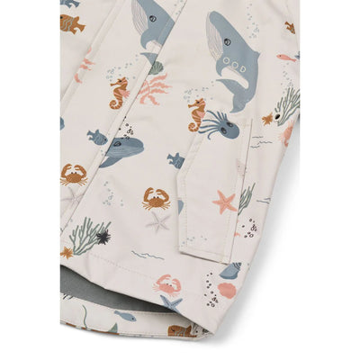Liewood Manu Rainwear Set Sea Creauture/Sandy - Swanky Boutique Malta 