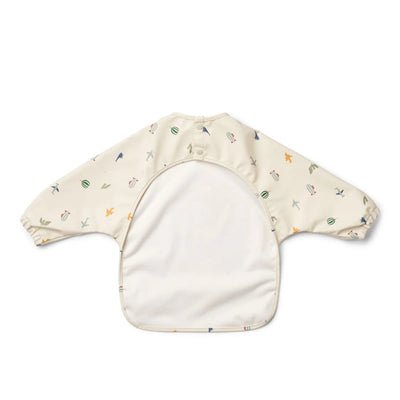 Liewood Merle Printed Cape Bib Aviator Ecru - Swanky Boutique