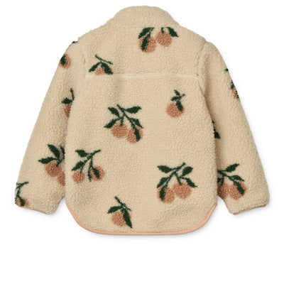 Liewood Nolan Pile Jacket Peach Sea Shell - Swanky Boutique