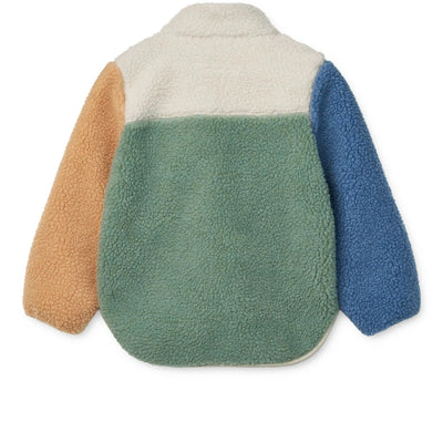 Liewood Nolan Pile Jacket - Peppermint Multi Mix Swanky Boutique 