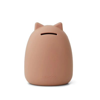 Liewood - Palma Money Bank - Cat Dark Rose - Swanky Boutique