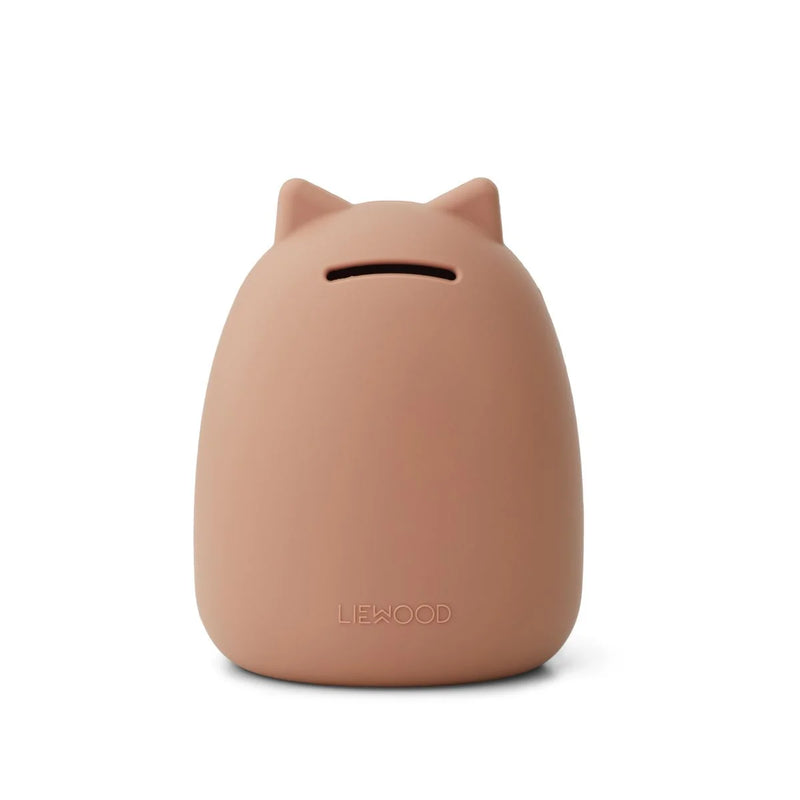 Liewood - Palma Money Bank - Cat Dark Rose - Swanky Boutique