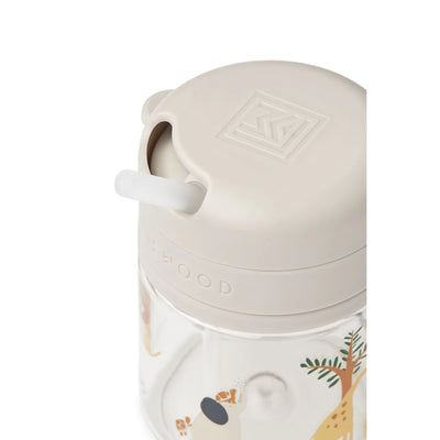 Liewood Pavia Tritan Straw Cup All Together/Sandy- Swanky Boutique Malta 