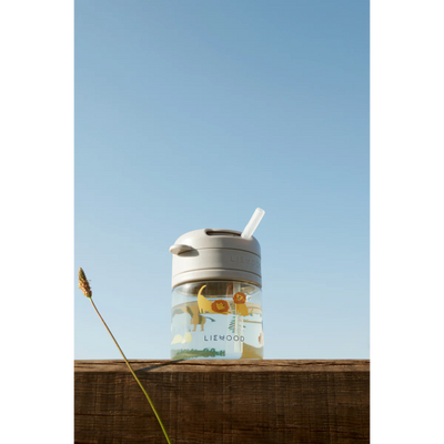 Liewood Pavia Tritan Straw Cup All Together/Sandy- Swanky Boutique Malta 