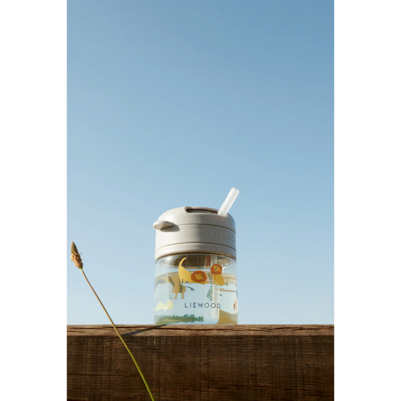 Liewood Pavia Tritan Straw Cup All Together/Sandy- Swanky Boutique Malta 