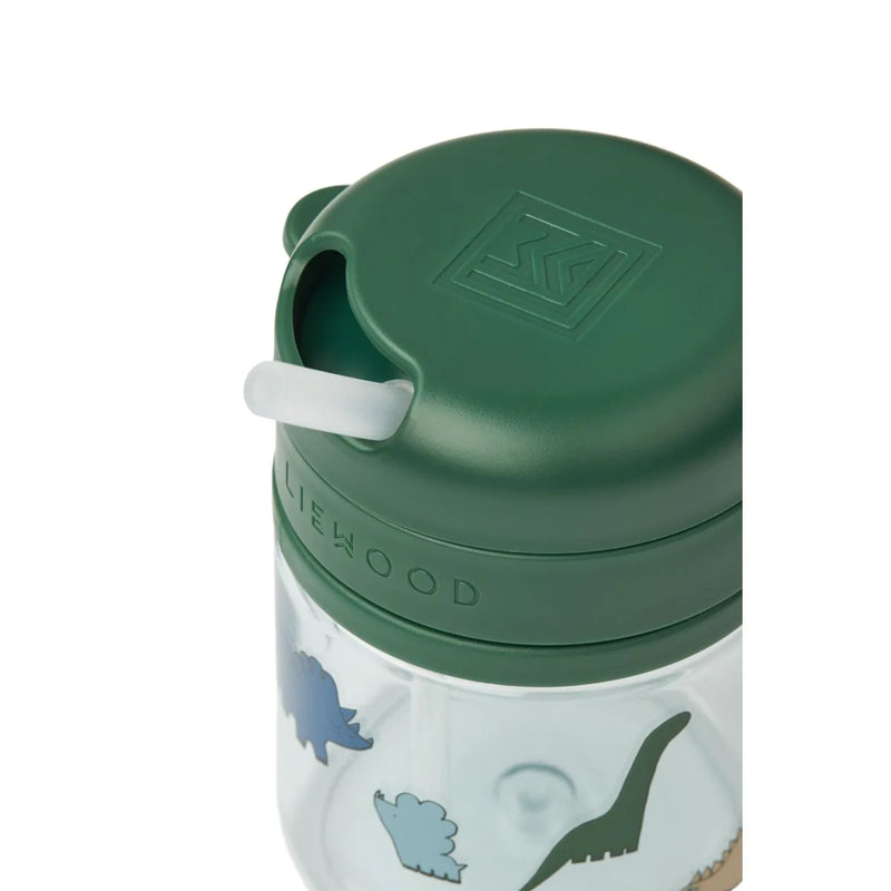 Liewood Pavia Tritan Straw Cup Dinosaur Mist- Swanky Boutique Malta