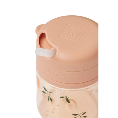 Liewood Pavia Tritan Straw Cup Peach/Sea/Shell -Swanky Boutique Malta