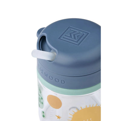 Liewood Pavia Tritan Straw Cup Universe Classic Navy - Swanky Boutique Malta