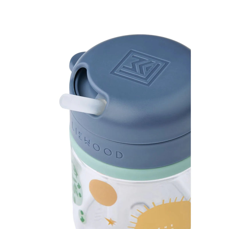 Liewood Pavia Tritan Straw Cup Universe Classic Navy - Swanky Boutique Malta
