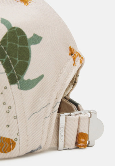 Liewood Rory Printed Cap - Sea Creature Sandy - Swanky Boutique