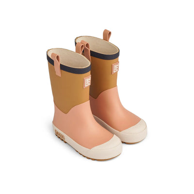 Liewood Sasha Rainboot - Tuscany Rose Multi Mix - Swanky Boutique