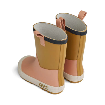 Liewood Sasha Rainboot - Tuscany Rose Multi Mix - Swanky Boutique