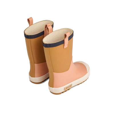 Liewood Sasha Rainboot - Tuscany Rose Multi Mix - Swanky Boutique