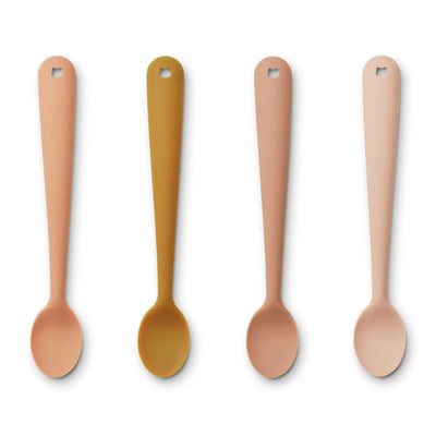 Liewood Siv Feeding Spoon Tuscany Rose Multi Mix - Swanky Boutique