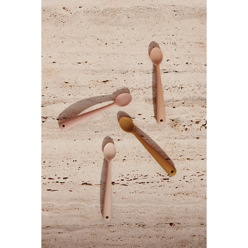 Liewood Siv Feeding Spoon Tuscany Rose Multi Mix - Swanky Boutique
