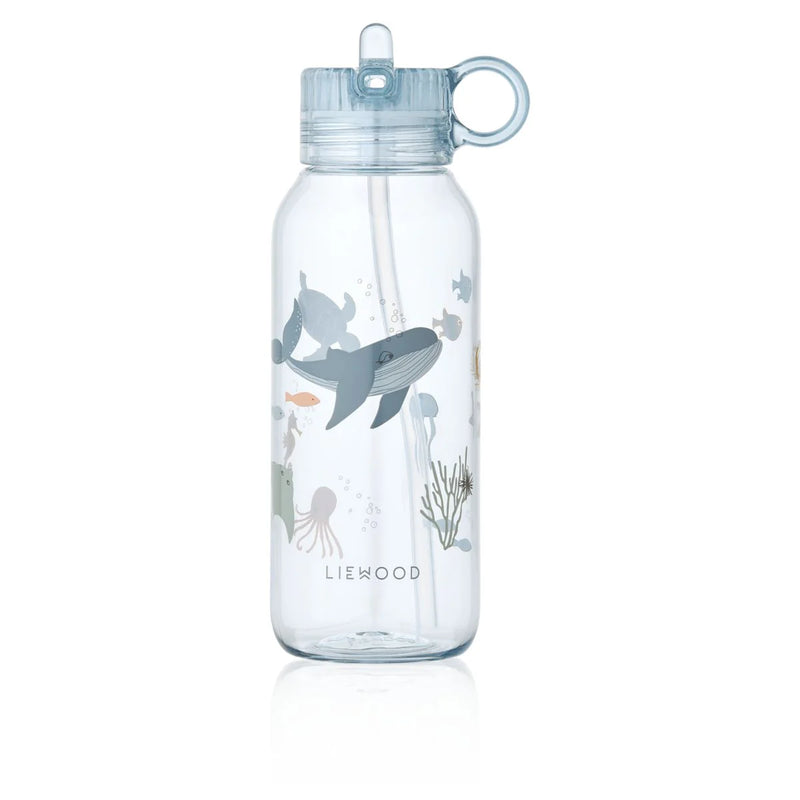 Liewood Yang Tritan Water Bottle 500ml Sea Creature Sandy - Swanky Boutique