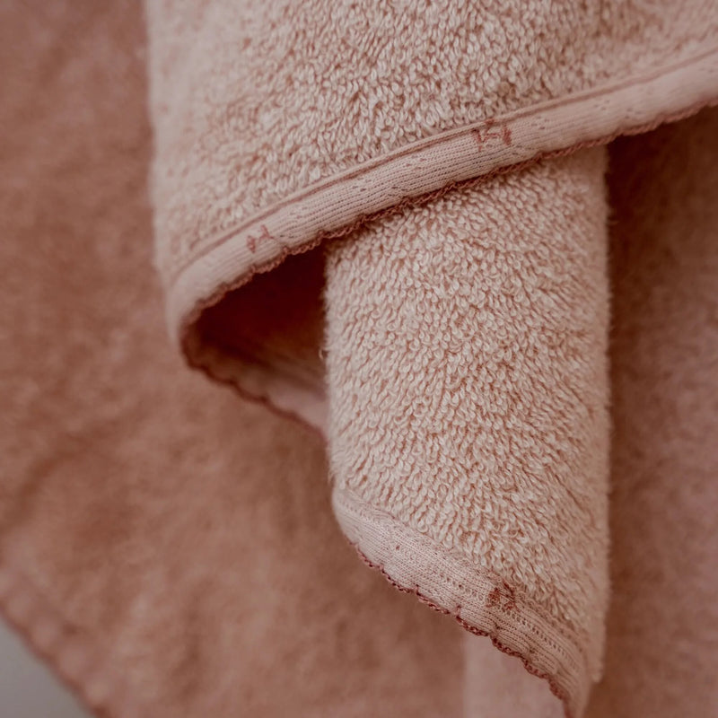 Little Ducth - Hooded Towel - Pure Blossom Pink - Swanky Boutique Malta 
