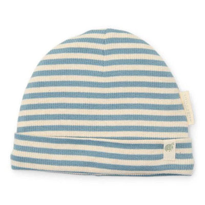 Little Dutch - Baby Hat - Stone Blue Stripe - Swanky Boutique Malta 